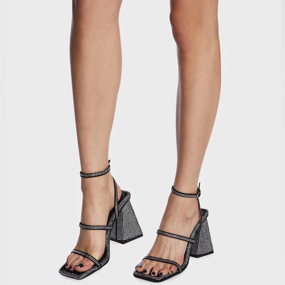 NWOT- Dolls Kill Public Desire Skye Block Heels - Picture 5 of 5